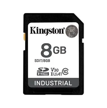 Paměťová karta Kingston SDHC karta 8GB Industrial pSLC SDIT/8GB
