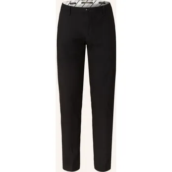 Pánské kalhoty Alberto Pánské Chino Kalhoty Rob Slim Fit, černá, 32