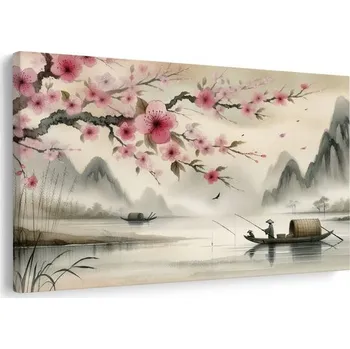 Obraz Dovido Obraz tradiční rybář na řece