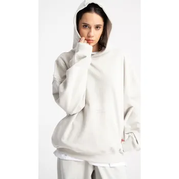 Dívčí mikina Reporter Young | Dívčí světle šedá mikina s kapucí a 3D potiskem - Barva ŠEDÁ, Velikost 170 251-0551G-13-110-1