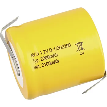 RC vybavení Mexcel speciální akumulátor 1/2 D Ni-Cd 1.2 V 2200 mAh 1 ks