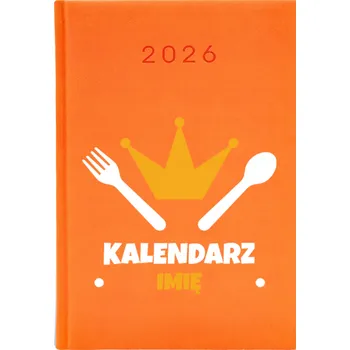 Kalendář Knižkový kalendář 2026 A5 oranžový