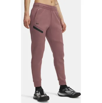 Dámské tepláky Under Armour Unstoppable Flc Jogger-B 1379846-651 Hnědá LG