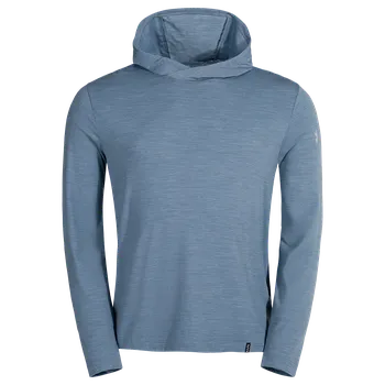 Pánské termoprádlo Zajo Kora Men's Merino Hoodie Volná mikina z merino vlny s poutky na palce a kapucí