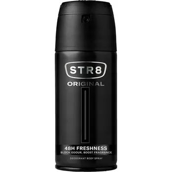 STR8 ORIGINAL DEODORANT VE SPREJI 48H ÚČINNÁ OCHRANA INTENZIVNÍ 150 ML