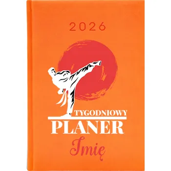 Kalendář Knižkový kalendář 2026 A5 Cute Cups oranžový