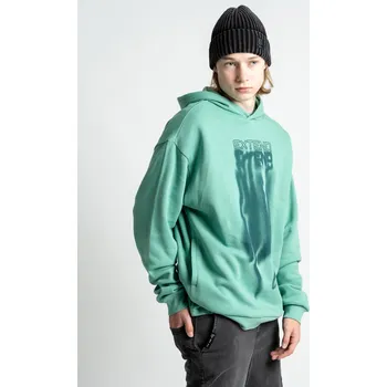 Chlapecká mikina Reporter Young | Chlapecká zelená zateplená mikina s potiskem „EXTEND“ - Barva ZELENÁ, Velikost 158 243-0551B-31-540-1