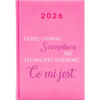 Kalendář Knižkový kalendář 2026 A5 růžový
