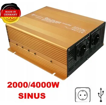 Měnič napětí MĚNIČ NAPĚTÍ 12V na 230V 1500W/3000W ČISTÁ SINUSOVKA