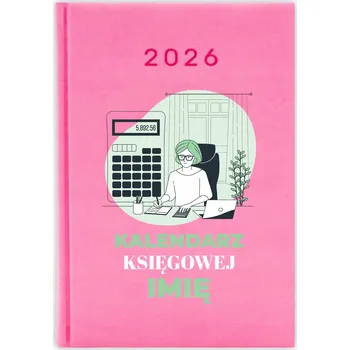 Kalendář Knižkový kalendář 2026 A5 FunnyCase modrý