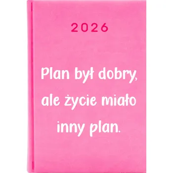 Kalendář Knižkový kalendář 2026 A5 Cute Cups růžový