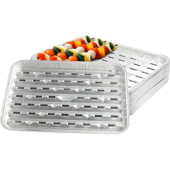 Jednorázové nádobí ALU ZÁSOBNÍKY / MISKY NA GRIL NA JEDNO POUŽITÍ 10 KUSŮ