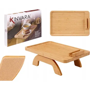 PODNOS NA KANAPU, POHOVKU, KŘESLO BAMBUSOVÝ PRAKTICKÝ DRŽÁK na TABLET BOHO