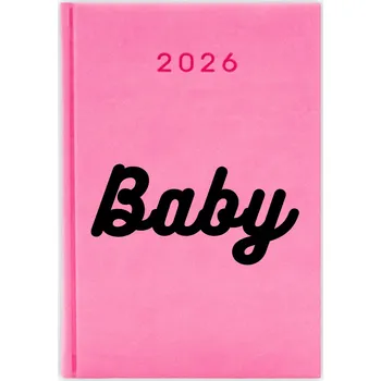 Kalendář Knižkový kalendář 2026 A5 FunnyCase modrý