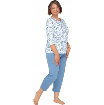 Dámské pyžamo Martel dámské pyžamo bavlna modré, velikost XXL