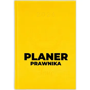 Diář Knižní diář 2026 A5 FunnyCase žlutý