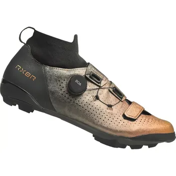 Pánské cyklistické tretry Shimano Tretry na gravel Shimano SH-RX801R, metalická oranžová velikost 42