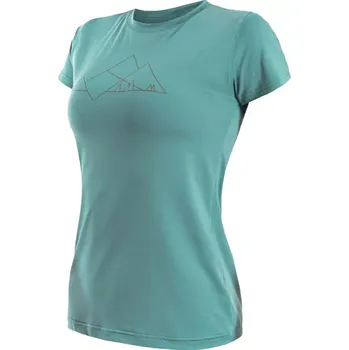 Oblečení a móda Sensor Dámské triko Sensor Coolmax Tech Mountains krátký rukáv mint velikost S