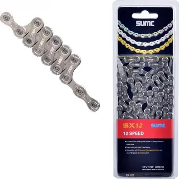 Řetěz na kolo Řetěz SX12 silver SRP, 126 článků pro 16s