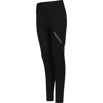 cyklistické kraťasy PROGRESS Progress VUELTA WINTER dámské cyklistické legíny s vložkou, černá velikost M