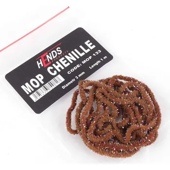 Rybářský prut HENDS MOP CHENILLE - TMAVĚ HNĚDÁ MOP 133