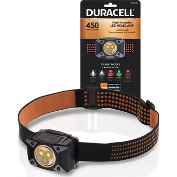 Duracell 450 čelovka s pěti režimy svícení 8555-DH450SE