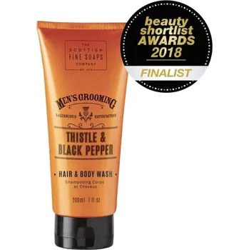 Sprchový gel Scottish Fine Soaps Thistle & Black Pepper sprchový gel na vlasy a tělo 200 ml