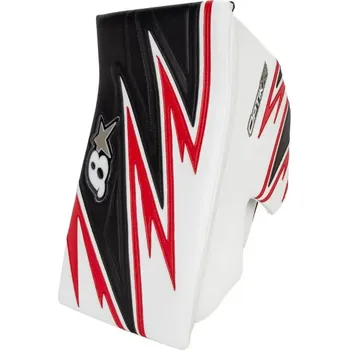 Vyrážečka Brian’s Optik X4 SR, bílá-černá-červená, Senior, Klasický gard Brian’s