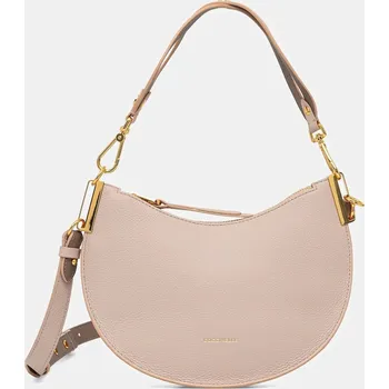 Kabelka Kožená kabelka Coccinelle COCCINELLESUNUP E1.QKF.13.03.01 béžová 80X, vel. ONE SIZE