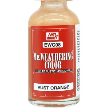 Gunze Sangyo EWC-08 Mr.Hobby Weathering Color Rust Orange (50 ml)