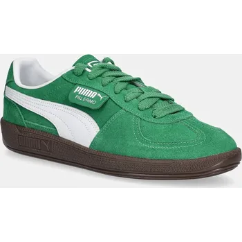 Pánské tenisky Semišové tenisky Puma Palermo Cobalt Glaze 396463 zelená 76A, EUR 42