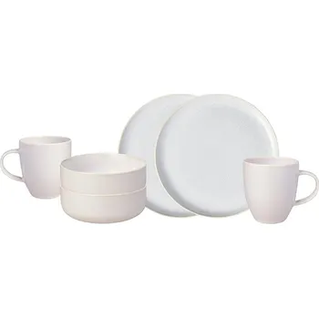 jídelní souprava Snídaňový set pro 2 osoby Villeroy & Boch Crafted Cotton 6-pack 19.5183.9071 béžová 01X