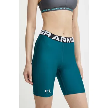 Pánské kraťasy Tréninkové šortky Under Armour HG Authentics zelená barva, s potiskem, medium waist 1383627 79X, vel. XS