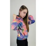 Reporter Young | Dívčí barevná mikina s kapucí a ombré efektem s nápisem ‚ILLUSION‘ - Barva VÍCEBAREVNÁ, Velikost 170 243-0551G-04-900-1