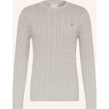 Pánský svetr Gant Pánský Svetr, šedá, M