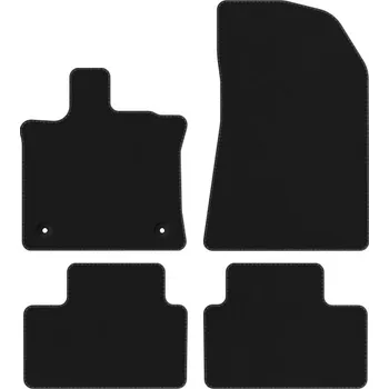 autokoberec Kobercové rohože Edecor velurové 4 ks