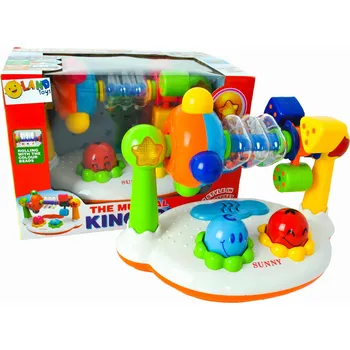 Hračka pro nejmenší Chrastítko se zvukem LandToys Hudební království 23 x 14 x 17 cm