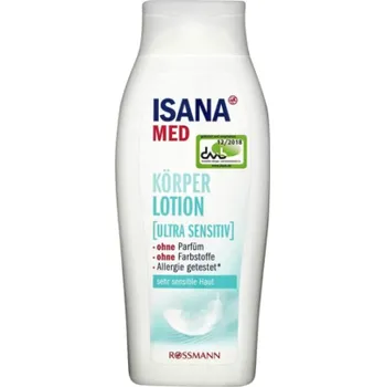 Tělové mléko Isana Med Ultra Sensitive 250 ml