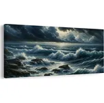 Dovido Obraz rozbouřené vlny