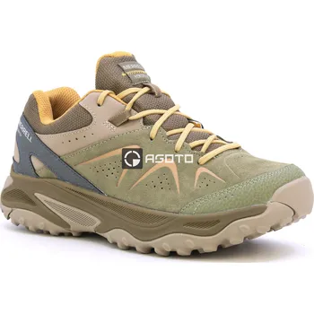 Pánská obuv MERRELL YOKOTA 3 GTX drab olivová pánská outdoor obuv GORE-TEX® membrána 47