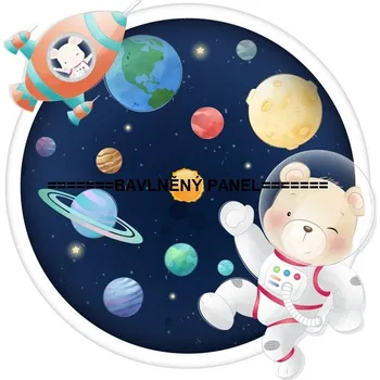 Panel bavlna - DĚTSKÉ MOTIVY-173-462 Velikost: 30x30cm