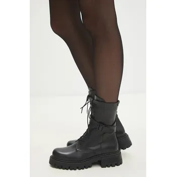 Dámské polobotky Kožené workery Answear.LAB 101.10291.TRAT černá 99X, EUR 36