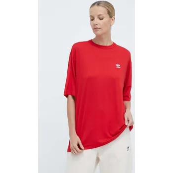 Tričko adidas Originals Trefoil Tee červená barva, IR8069 33X, vel. S