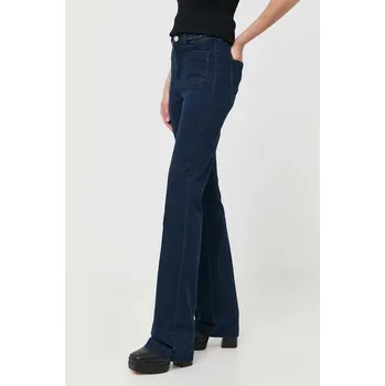 Dámské džíny Džíny Morgan PSVEN dámské, high waist, PSVEN PSVEN.JEAN.BRUT námořnická modř 59X, vel. 36