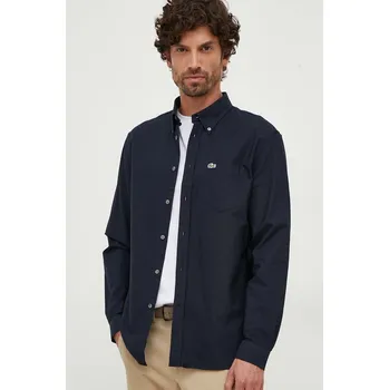 Košile Lacoste regular, s límečkem button-down, 42, námořnická modř, 59X