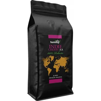 Káva Káva zrnková Robusta Tommy Cafe Robusta India Cherry AA 1000 g