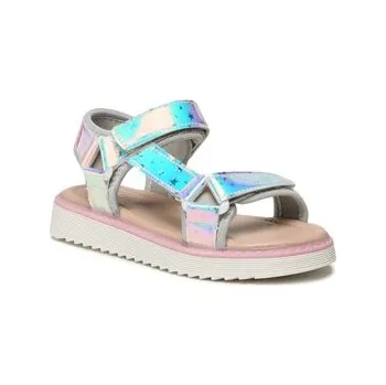 Dámské sandále Sandály Nelli Blu AVO-LT403-007(IV)DZ Stříbrná 32