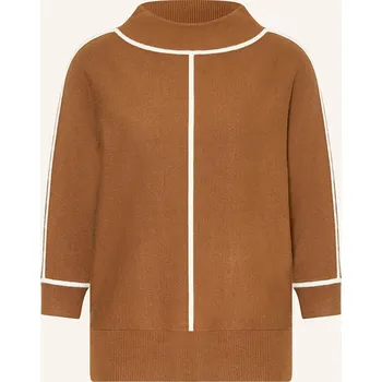 Dámský svetr Phase Eight Dámský Svetr Hallie S 3/4 Rukávem, hnědá / režná, 38