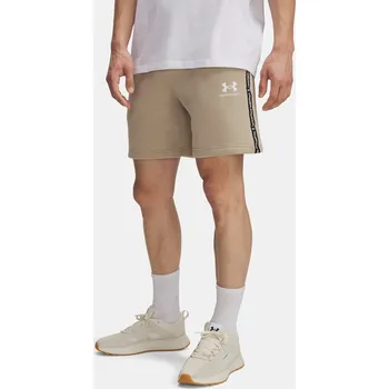 Pánské kraťasy Under Armour UA Icon Fleece Short Tap 1390299-299 Hnědá XXL