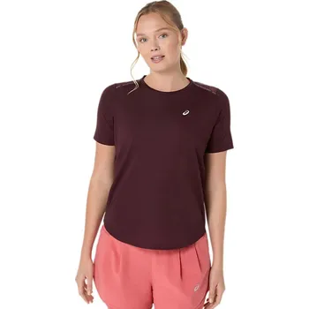 Dámské tričko Asics Road SS Top W 2012C969600 - dark currant S